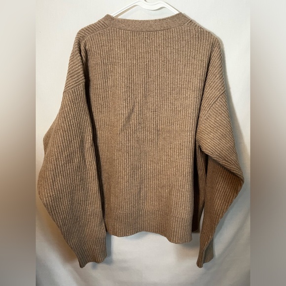 Patagonia Women's Recycled Wool-Blend Cardigan in El Cap Khaki Size L - Picture 9 of 9